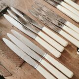 Box of 12 vintage, art deco knives