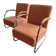 Pair of Mücke-Melder Cantilever Armchairs FN21 Famos, 1940s