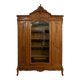 Louis XV rococo style library in carved walnut