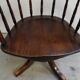 Chaise de bureau pivotante antique