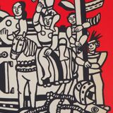 Fernand LÉGER: The great circus parade, signed lithograph