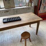 XL farmhouse table in beech and pine 3m