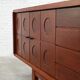Brutalist oak sideboard, Belgium, 1970s