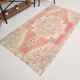 4x7 Red Madallion Turkish Rug 117x225Cm SK 22422