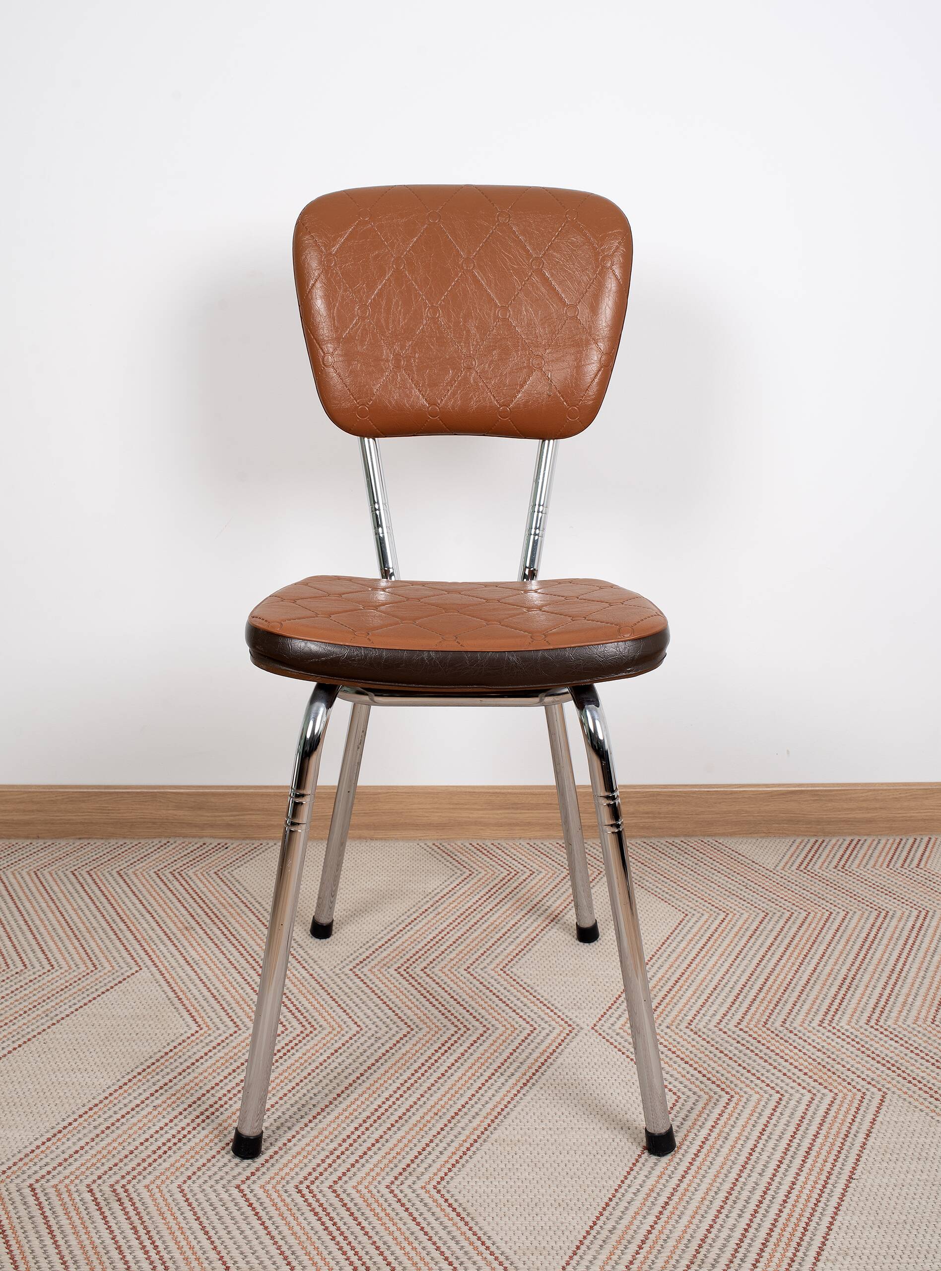 Vintage chrome chair, l'auvergnate brand