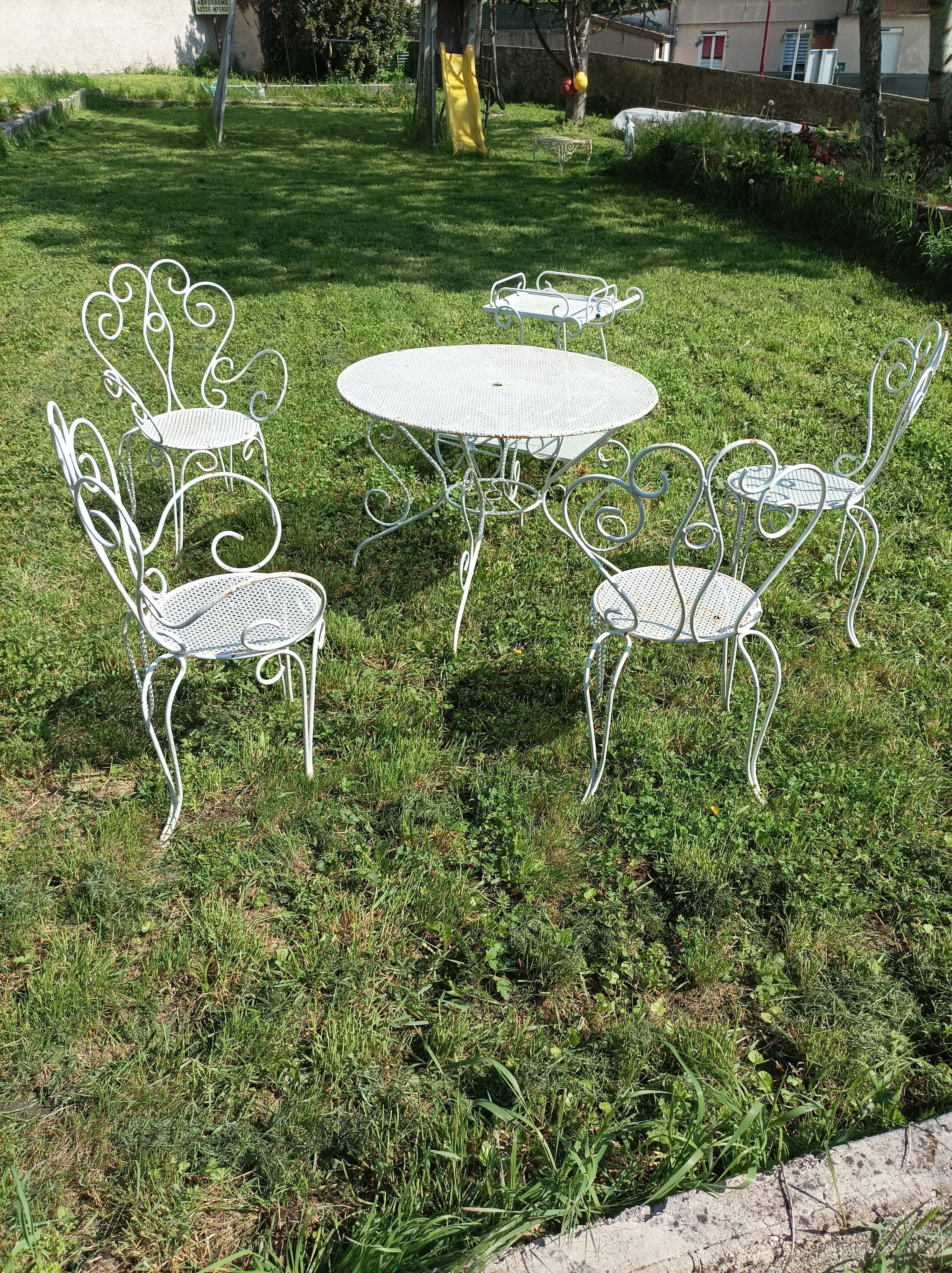 Vintage garden furniture 6 pieces