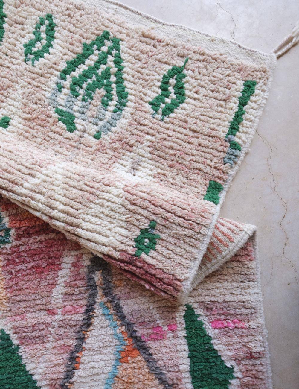 Berber Runner Rug - 408 x 84 cm