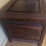Africain coffre in wenge