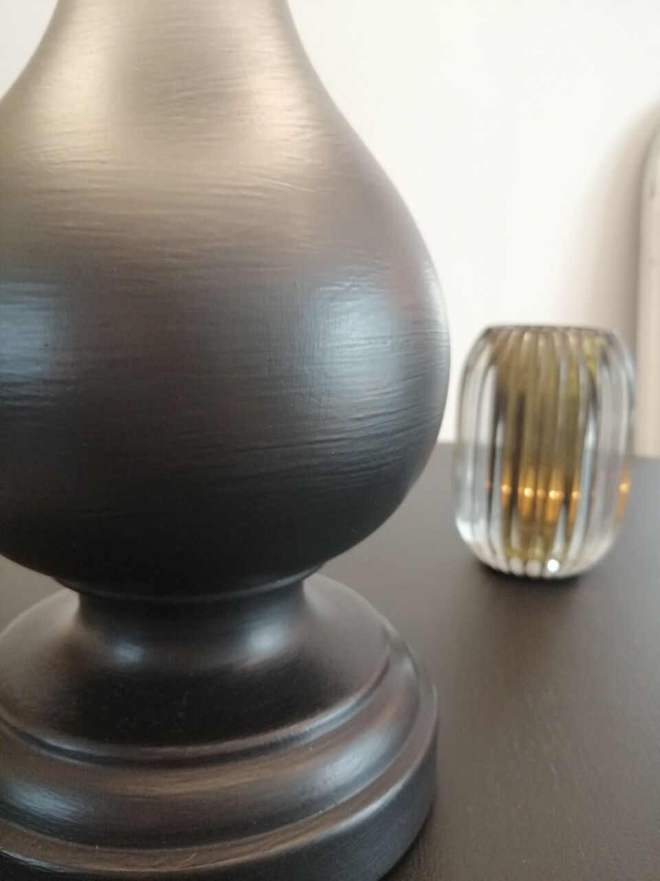 Vintage lamp wood 1980