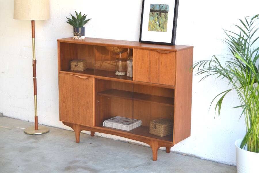 Teak bookcase by Sutcliffe * 122 cm