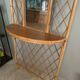 Rattan wall-mounted locker