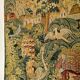 Aubusson tapestry from the Robert Four factory in wool and linen after "The Bestiary"