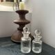 Lot de 2 petits flacons à parfum