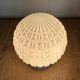 Vintage White Porcelain Ceiling Light, 1970s