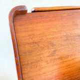 Walnut coffee table with two drawers, Italy 1970s