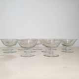11 champagne glasses