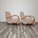 Art Deco Lounge Chairs from Jindřich Halabala, 1950s, Set of 2