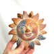 Ceramic wall sun