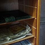 Vintage curtain binder