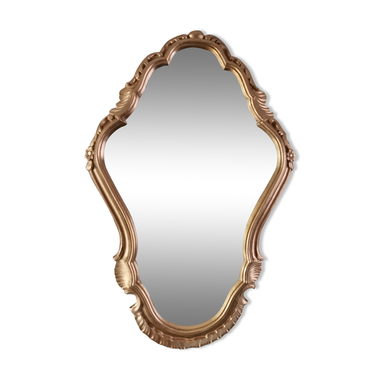 Gilded wood mirror 40x60cm