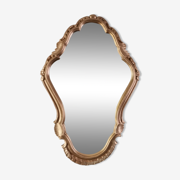 Gilded wood mirror 40x60cm