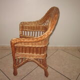 Rattan children's chair