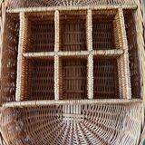 Vintage Rattan Serving Tray