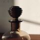 Smoked glass carafe