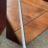 Old tripod side table