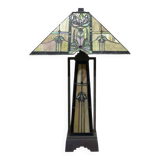 Modern Tiffany style lamp with Art Deco decor
