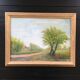 Tableau paysage naïf