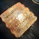 1970s iridescent glass bubble ceiling light