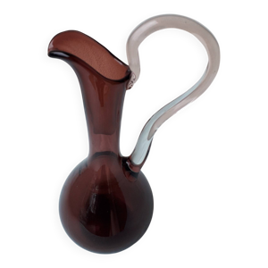 Pichet en verre soufflé