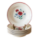Antique Sarreguemines Prairial plates from the 1930s
