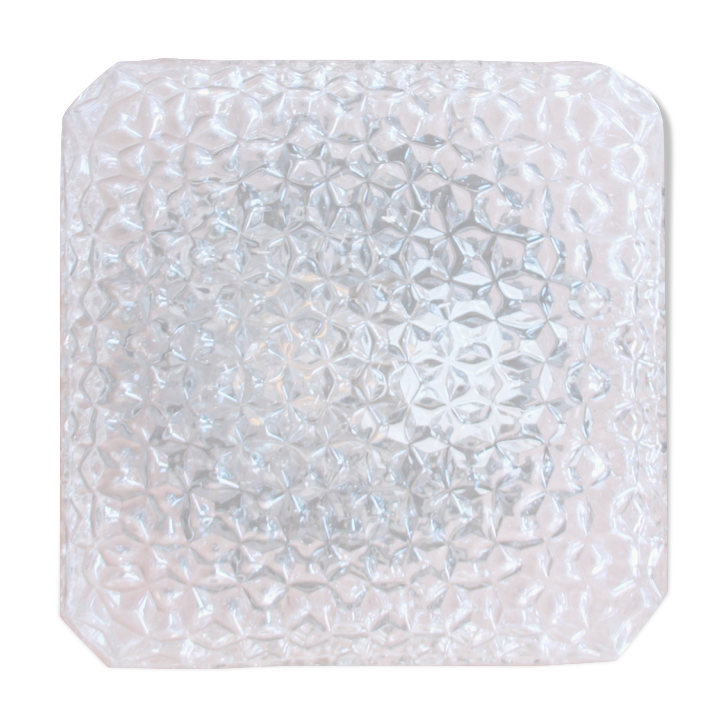 Ceiling lamp in thick glass 70/80