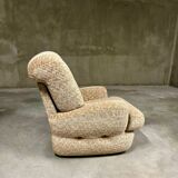 Pair of seventies foam armchairs