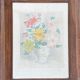 Tableau peinture aquarelle nature morte aux fleurs Matisse, Dufy début XXe