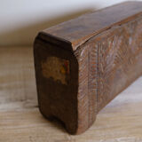 Old wooden spice box