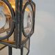 Lanterne vitrail Art Déco