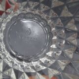 Set of 7 vintage Vereco glasses with diamond tips - around 1960