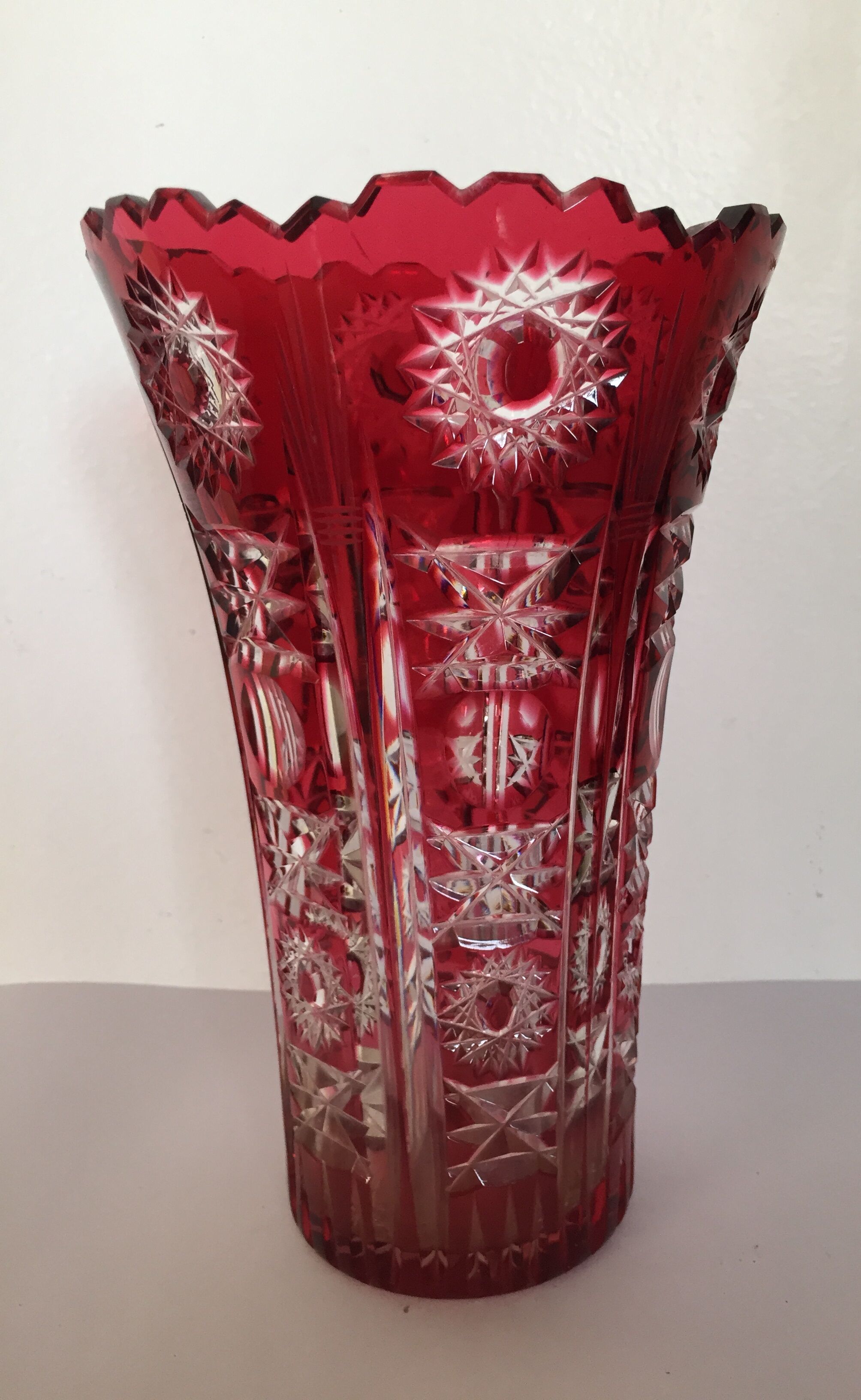 Crystal vase