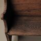 Farm bench in solid wood, Art-Populaire, 19th century