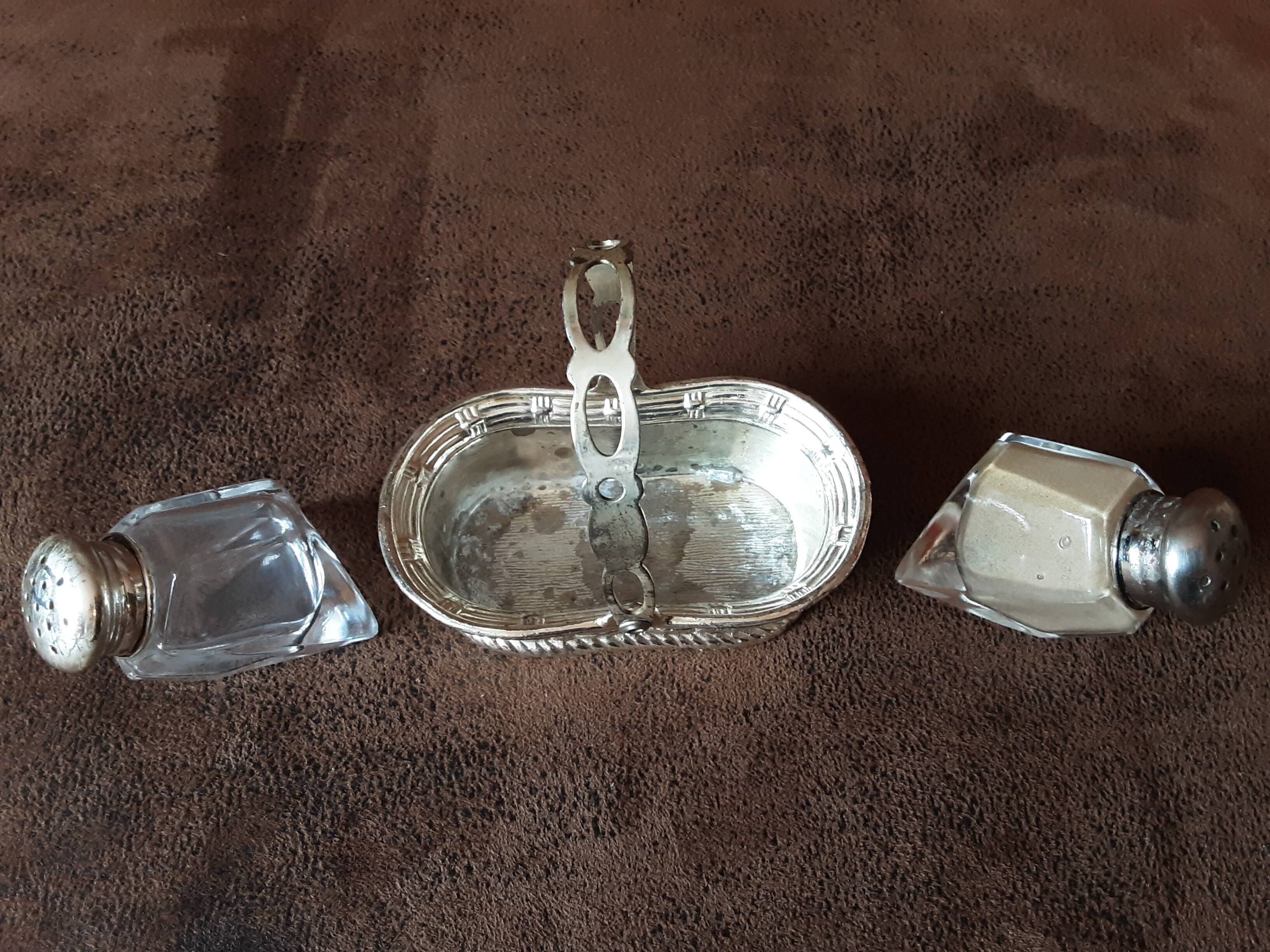 Vintage salt and pepper shaker set