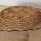 Wicker basket and thread
