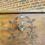 Chest In High Period Oak From XVII Eme Century