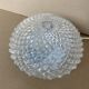 Vintage glass ceiling or wall light