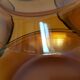 7 deep plates Duralex amber glass