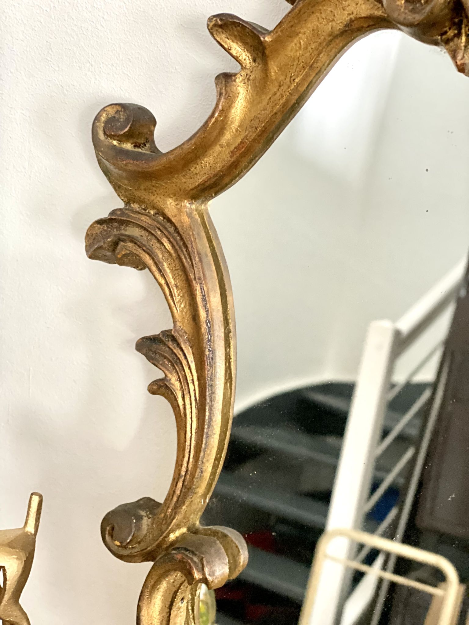 Golden mirror