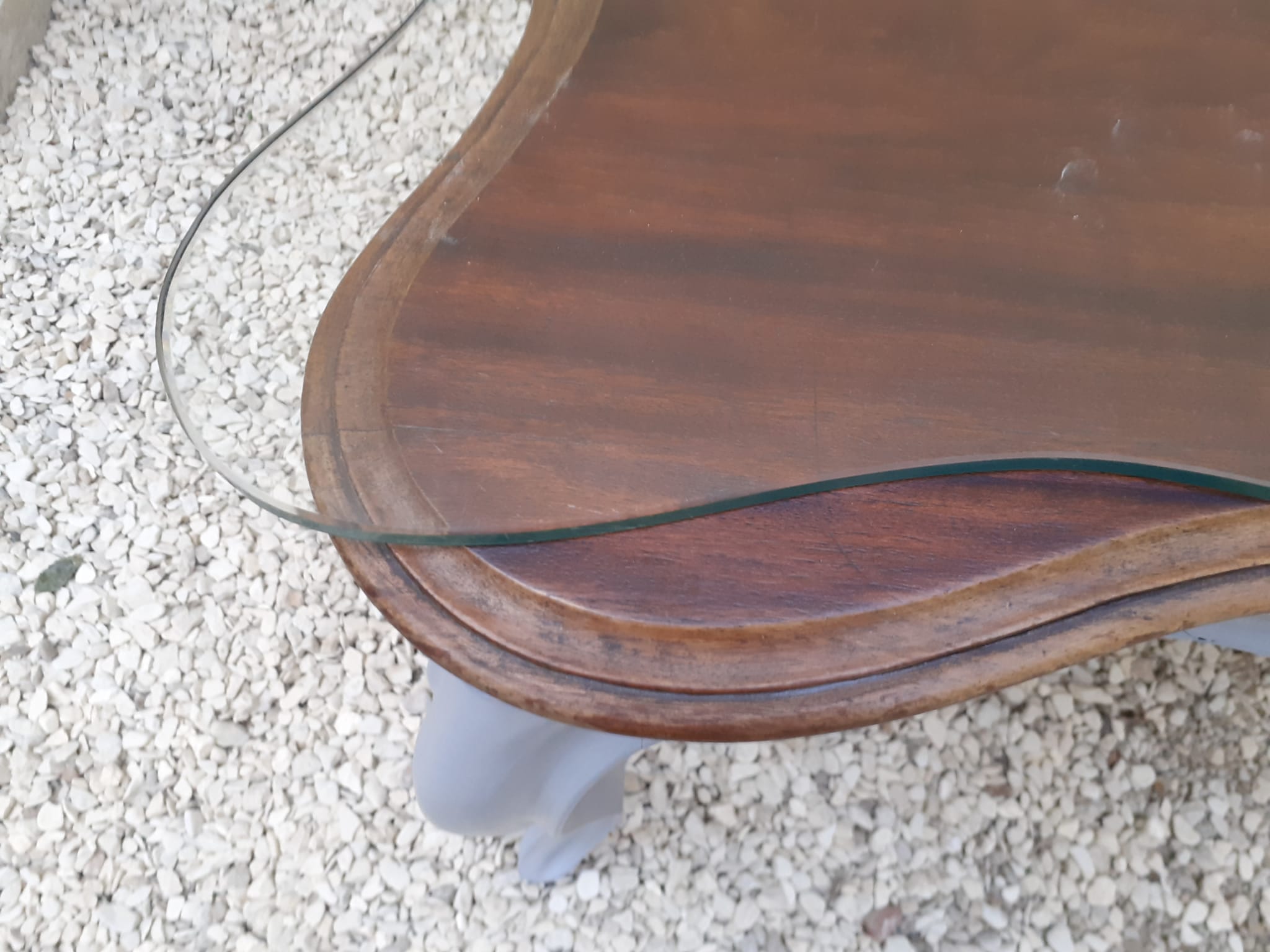 Rosewood desk table XIX century