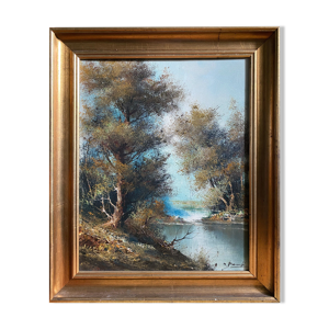 Tableau HST Paysage à - italienne